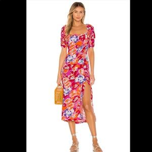 L*Space Alissa Midi Dress in Super Bloom